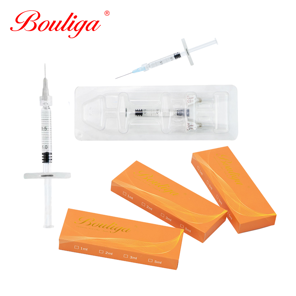 2 ml hoogwaardige hyaluronzuur injectiegel huidvuller voor lipverbetering